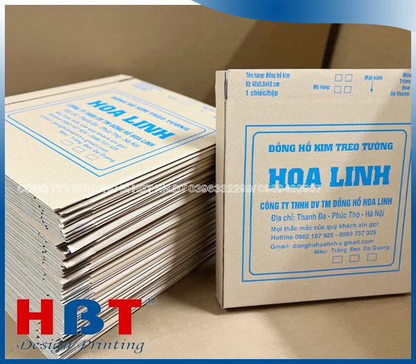 Hộp giấy bồi carton - Bao Bì Giấy HBT Hà Nội - Công Ty TNHH Bao Bì HBT Hà Nội
